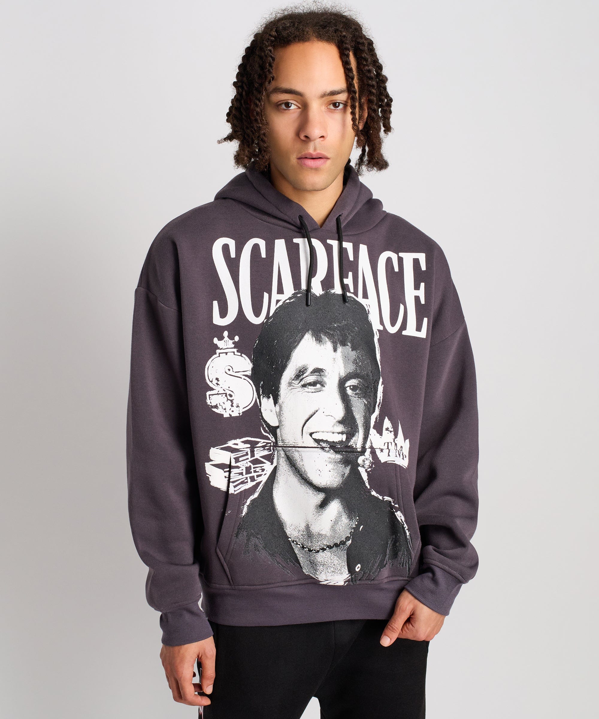 Equalité Societe Oversized Full Zip Hoodie Heren Grijs Heren shoppen Equalité Societe Oversized Full Zip Hoodie Heren Grijs Heren shoppen