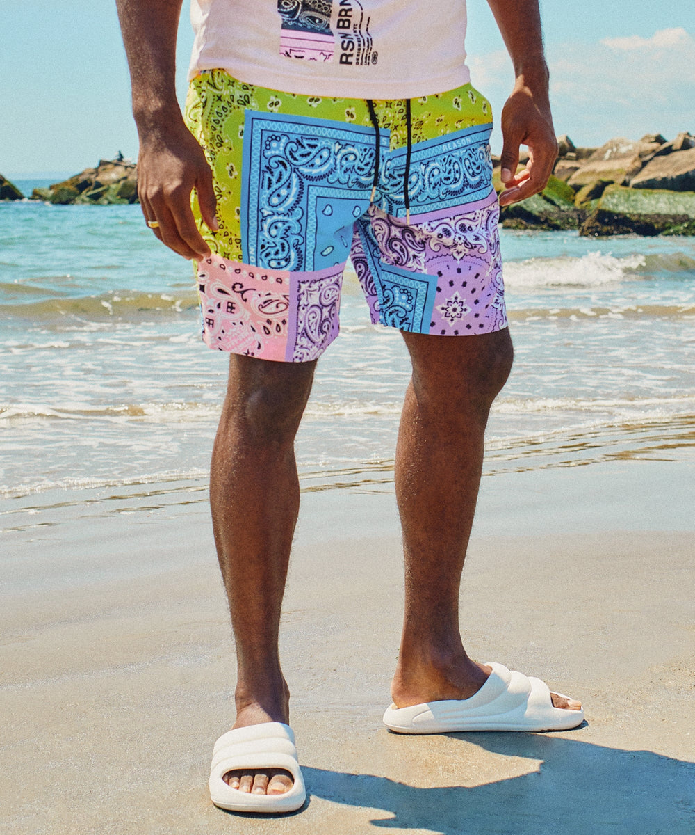 Bandana Board Swim Shorts - Ready to Wear