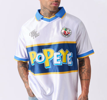Popeye Soccer Jersey - White