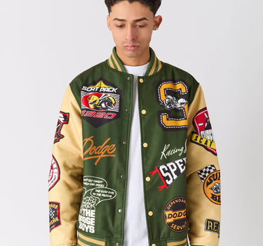 Dodge Scatpack Varsity Jacket - Green