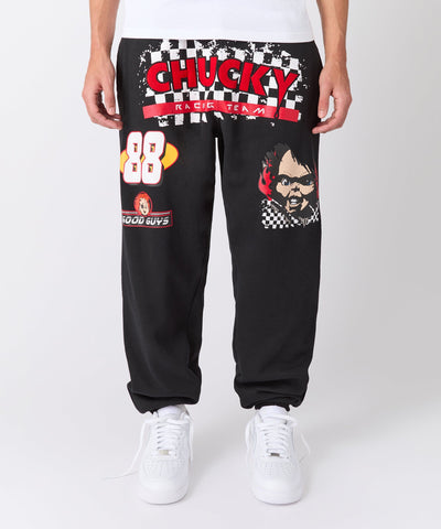 Chucky Good Guys Applique Sweats - Black