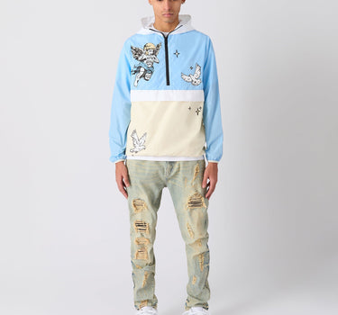 Anti Social Anorak Jacket - Light Blue