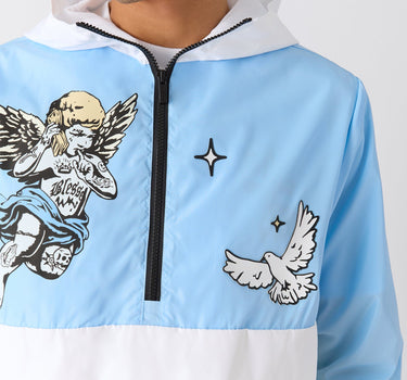 Anti Social Anorak Jacket - Light Blue