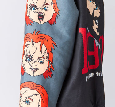 Chucky Nice Guy Varsity Jacket - Black