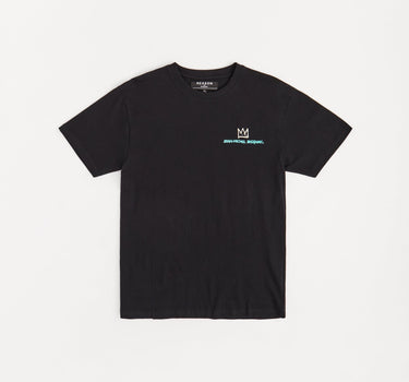 Basquiat Equals Pi Short Sleeve Tee - Black