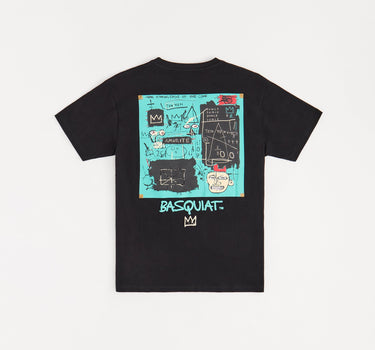Basquiat Equals Pi Short Sleeve Tee - Black