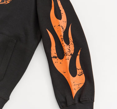 Popeye Moto Club Graphic Hoodie - Black