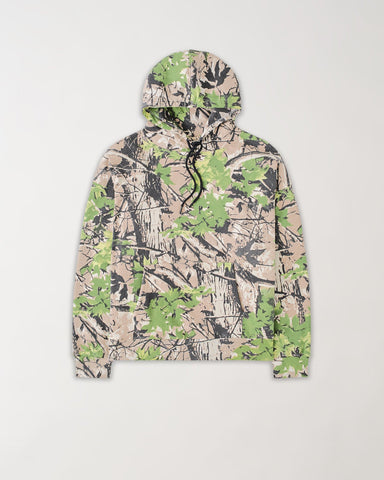Essential Oversized Fit Heavyweight Pullover Hoodie - Green Tree