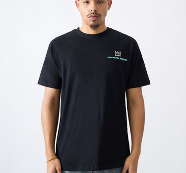 Basquiat Equals Pi Short Sleeve Tee - Black