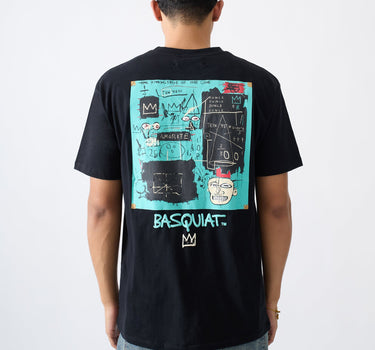 Basquiat Equals Pi Short Sleeve Tee - Black