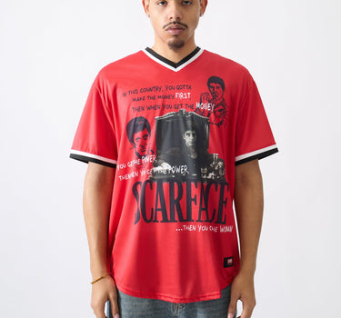 Scarface™ Baseball Jersey - Red