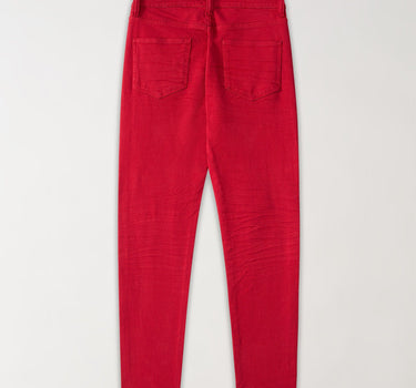 Destroyed Denim Jeans - Red