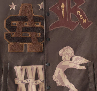 Champions Varsity Jacket - Brown