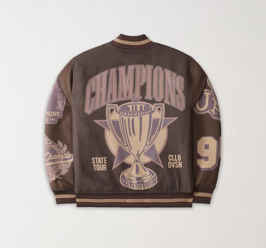 Champions Varsity Jacket - Brown