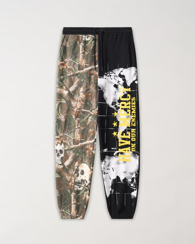 Have Mercy Fleece Sweats - Black