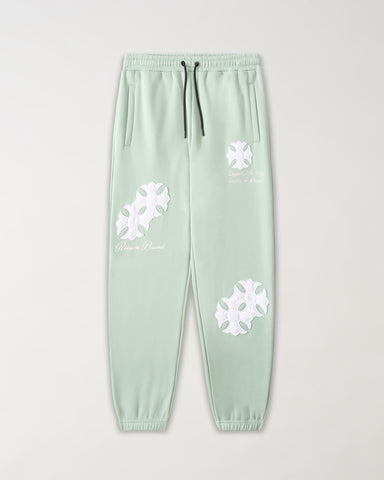 Rebellion Architects Applique Sweats - Medium Blue