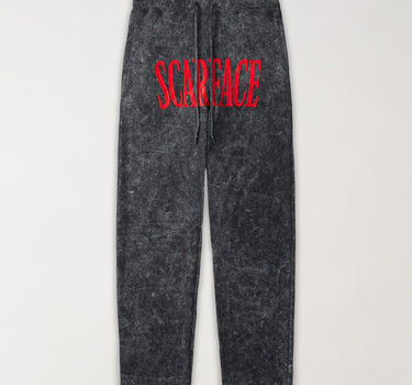 Scarface Sweatpants - Washed Black