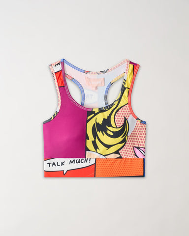 POP ARTS SPORTS BRA