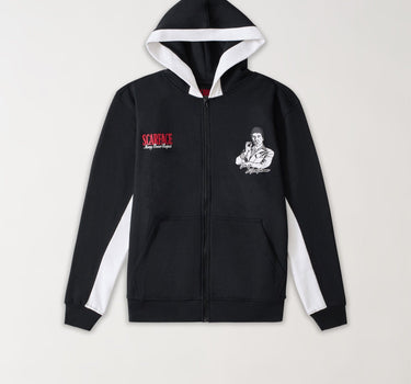 Scarface Full Zip Hoodie - Black