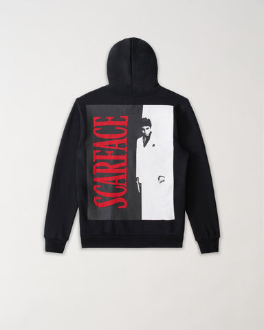 Scarface Sugar Print Classic Hoodie - Black