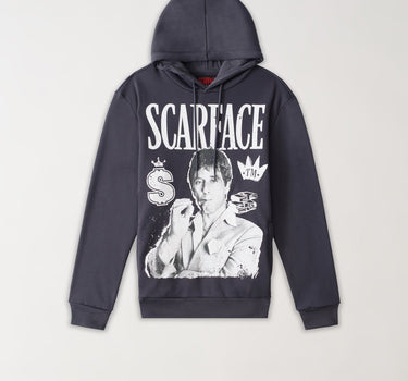 Scarface Tony Montana Oversized Hoodie - Grey