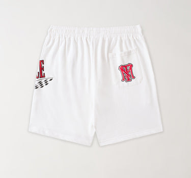 Scarface Racing Short - White