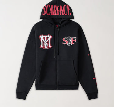 Scarface MPR Full ZIP Hoodie - Black