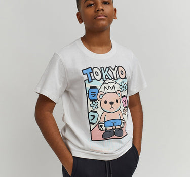 Kids Neo Tokyo Tee - White