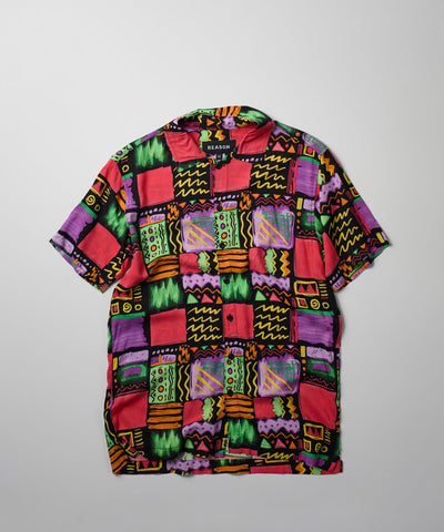 Adjust Allover Print Short Sleeve Shirt