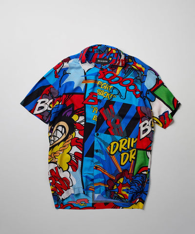 Money Drip Allover Print Short Sleeve Shirt