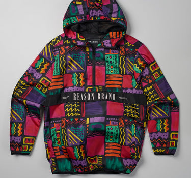 Adjust Allover Print Anorak