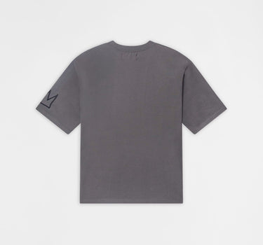 Basquiat Embroidered Tee - Grey