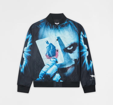 Dark Knight Varsity Jacket - Black