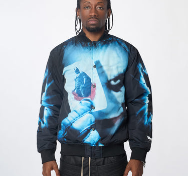 Dark Knight Varsity Jacket - Black