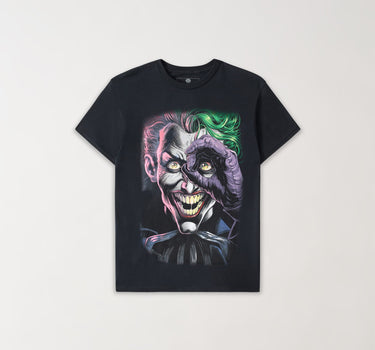 The Joker Face Heavyweight Short Sleeve Tee - Black
