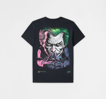 The Joker Face Heavyweight Short Sleeve Tee - Black