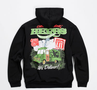 Plus Size Cheech & Chong Hoodie - Black