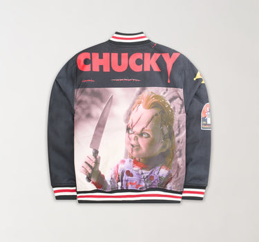 Chucky Varsity Jacket - Black