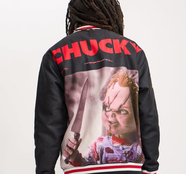 Chucky Varsity Jacket - Black