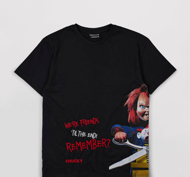 Chucky Short Sleeve Tee - Black