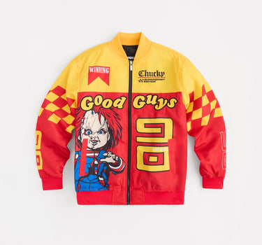 Chucky Good Guys Embroidered Racing Jacket - Red