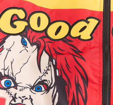 Chucky Good Guys Embroidered Racing Jacket - Red