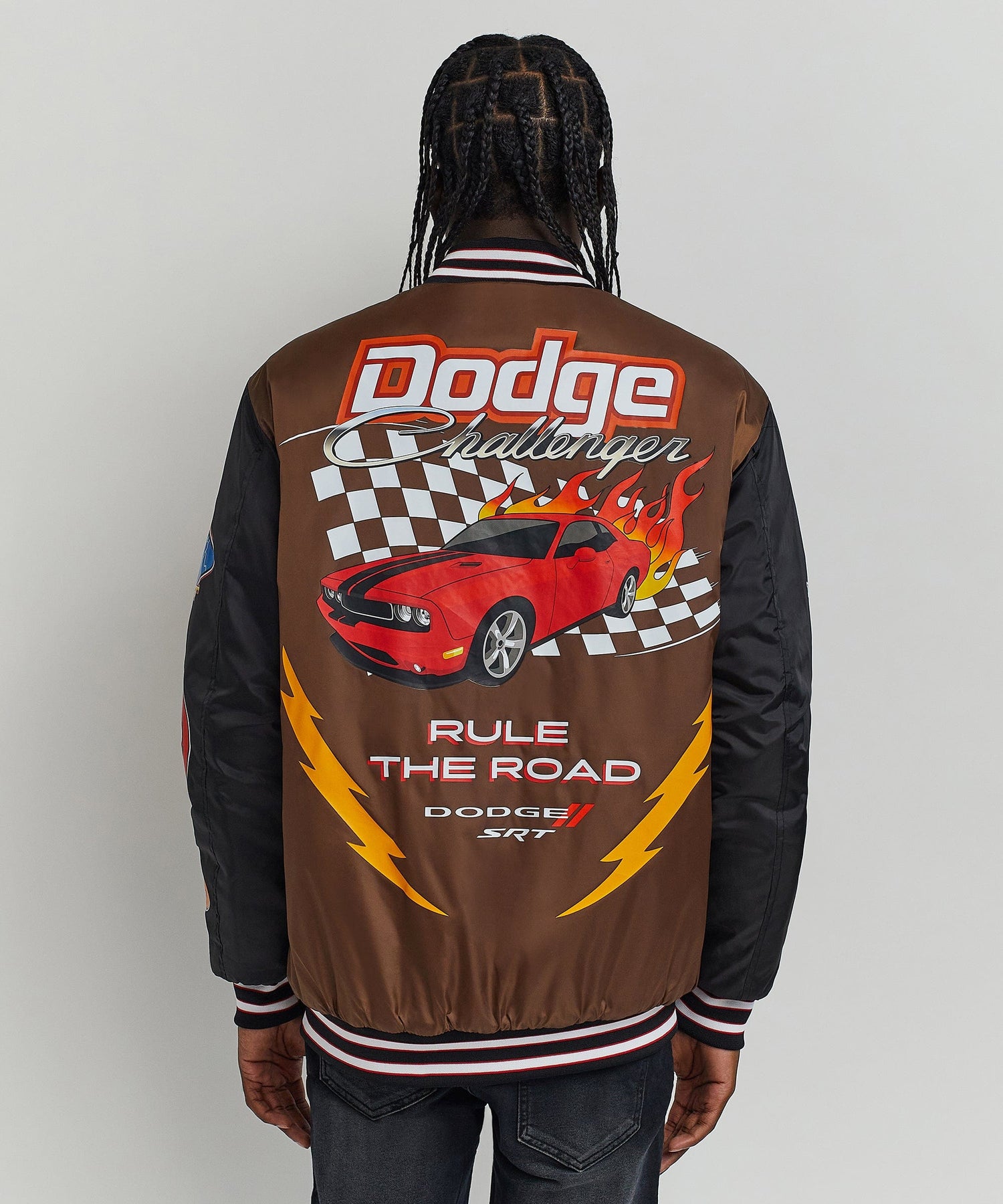 Dodge Born Wild Racing Nylon Bomber Jacket – Reason Clothing