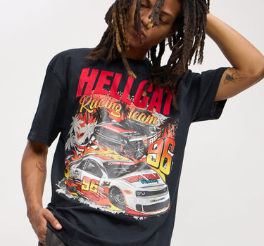 Dodge Hellcat Racing Team Short Sleeve Tee - Black