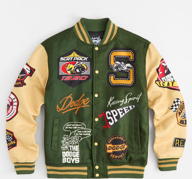 Dodge Scatpack Varsity Jacket - Green