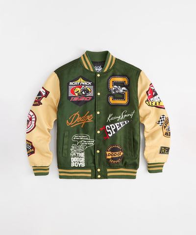Dodge Scatpack Varsity Jacket - Green