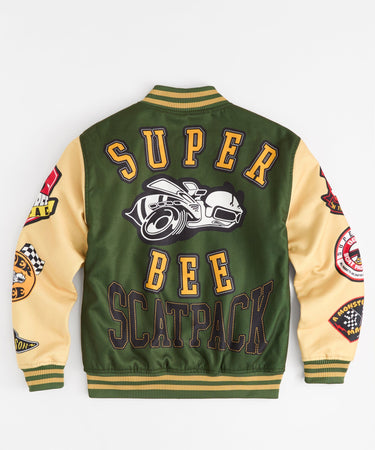 Dodge Scatpack Varsity Jacket - Green