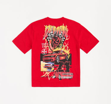 Dodge Demon Pride Short Sleeve Tee - Red