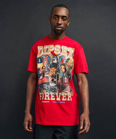 Forever Short Sleeve Tee - Red