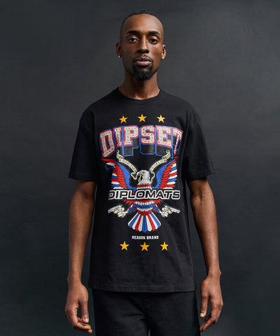 Eagle Members Short Sleeve Tee - Black